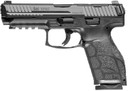 HK 81001064 VP9A1 Full Size 9mm Luger 20+1 4.53" BBL, Black Steel Optic Ready/Serr Slide, Black Polymer Frame w/Pic Rail, Interchangeable Backstrap Grip, Ambidextrous,Pistol