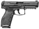 HK 81001066 VP9A1 Full Size 9mm Luger 10+1 4.53" BBL, Black Steel Optic Ready/Serr Slide, Black Polymer Frame w/Pic Rail, Interchangeable Backstrap Grip, Ambidextrous,Pistol