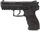 Heckler & Koch 81001100 P30 V3 40 S&W 13+1 3.85 Black Polygonal Rifled Barrel, Black Cerakote Serrated Steel Slide, Black Poly Frame w/Pic Rail, Black Interchangeable Backstrap Grip, Ambi, Rear Decocker Button, Pistol