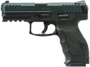 HK 81001161 VP40 40 S&W 10+1 4.09" Black Steel BBL, Black Cerakote Serr Steel Slide, Black Polymer Frame w/Pic Rail, Black Interchangeable Backstrap Grip,Pistol