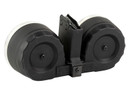 Kci Usa Inc KCIMZ067 AK 100rd Drum 223 Rem/5.56 NATO Fits AK Platform Black,Magazine