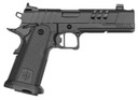 MAC 12500016 9 DS-D Comp 9mm Luger 17+1 5" Black QPQ Ported Bull BBL, QPQ Tenifer Cerakote Ported/Optic Cut/Serr Steel Slide, QPQ Tenifer Cerakote Steel Frame w/Accessory Rail & Beavertail,Pistol