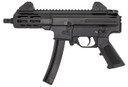 MAC 12755001 IX 9mm Luger 30+1 6.50" Threaded BBL, M-LOK Handguard, Black Anod Frame w/Pic Rail, Black Polymer Grip,Tactical Pistols