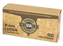 PATRIOT SPORTS P9MM115FThe Patriot Defense Ammunition 9mm Luger ammunition with a 115 Grain Full Metal Jacket Projectile & Brass Case. ,Centerfire Handgun Rounds