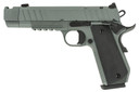 Tisas 10100134 B10B Night Stalker 10mm Auto 8+1 4.25" Black Cerakote Bull BBL, Gray Cerakote Steel Optic Ready/Serr Slide & Steel Frame w/Beavertail & Pic Rail, Black Polymer Grip, Holosun K/RMSc Footprint,Pistol