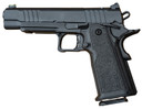 Tisas 12500017 1911 B9R Double Stack Duty Frame 9mm Luger 17+1 5" Black QPQ Steel BBL, QPQ Tenifer Cerakote Optic Cut/Serr Steel Slide, QPQ Tenifer Cerakote Steel Frame w/Accessory Rail & Beavertail,Pistol