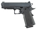 Tisas 12500018 1911 B9R Double Stack Carry Frame 9mm Luger 17+1 4.25" Black QPQ Bull BBL, QPQ Tenifer Cerakote Optic Cut/Serr Steel Slide, QPQ Tenifer Cerakote Steel Frame w/Accessory Rail & Beavertail,Pistol
