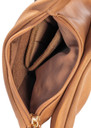 Bulldog BDP032 Cross Body Conceal Carry Purse Tan Leather 9.50 in x 9.50 in x 1.50 in Includes Color Matched, Holster