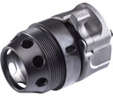 SureFire HUBFA762BK 7.62mm 1 3/8"x24 Heat Treated 17-4 Stainless Nitride Black,Suppressor Accessories