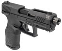 Taurus 1-2TX22141-10 2TX Full Size Frame 22 LR 10+1 4.60" Matte Black Threaded BBL, Black Anod Serr Slide, Matte Black Polymer Frame w/Pic Rail, Textured Grip,Rimfire Pistols