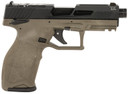 Taurus 1-2TX22P141O-10 TX22 T.O.R.O. 22 LR 10+1 4.60" Matte Black Threaded BBL, Black Hard Coat Anod Optic Ready/Serr Slide, OD Green Polymer Frame w/Pic Rail, Textured Grip,Rimfire Pistols