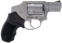 Taurus 2-850129 850 Small 38 Special 5 Shot 2" Matte Stainless BBL & Cylinder, Matte Stainless Frame, Black Rubber Grip, Transfer Bar Safety, Concealed Hammer,Revolver