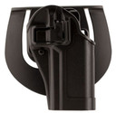 Blackhawk 410561BKR Serpa CQC OWB Size 61 Matte Black Polymer Belt Loop/Paddle Fits Sig P250/P320 Right Hand, Holster