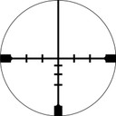 Trijicon 2700008 Huron Satin Black 1-6x 24mm 30mm Tube BDC Hunter Holds Reticle,Rifle Scope