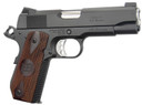 Ed Brown KCG425 Kobra Carry 25th Anniversary Commander Frame 45 ACP 7+1 4.25" Stainless Recessed Crown BBL, Black Gen4 Serr Carbon Steel Slide & Frame Engraved w/"25th Anniversary", Double Diamond Checkered Cocobolo w/EB Logo Grip, Right Hand,Pistol
