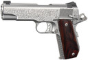 Ed Brown KCSSSIG Kobra Carry Signature Edition 45 ACP 7+1 4.25" Stainless Recessed Crown BBL, Engraved Serr Stainless Slide & Frame w/Beavertail, Cocobolo Grip,Pistol