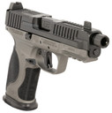Ed Brown MPFTACT Fueled M&P Tactical 9mm Luger 19+1 4.75" Black Nitride Match Grade Threaded BBL, Black Nitride Optic Cut/Serr Stainless Slide,Pistol