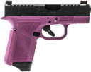 Gforce Arms GF932512PIB Rapture Sub-Compact Frame 9mm Luger 12+1 3.25" Black Steel BBL, Black Steel Optic Cut/Serr Slide, Pink Cerakote Polymer Frame, Shield RMSc/RMR Footprint,Pistol