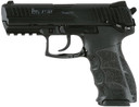 HK 81001103 P30 V3 9mm Luger 15+1 3.85" Black Polygonal Rifled BBL, Black Cerakote Serr Steel Slide, Black Polymer Frame w/Pic Rail, Black Interchangeable Backstrap Grip, Ambidextrous, Rear Decocker Button,Pistol