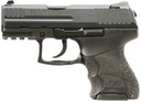 Heckler & Koch 81001105 P30SK V1 LEM Sub-Compact Frame 9mm Luger 12+1/15+1 3.27 Black Steel Barre, Black Cerakote Steel Slide, Poly Frame w/Pic Rail, Black Interchangeable Backstrap Grip, Ambi, Pistol