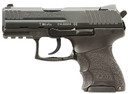 HK 81001107 P30SK V3 Sub-Compact Frame 9mm Luger 12+1/15+1 3.27" Black Steel BBL, Black Cerakote Serr Steel Slide, Black Polymer Frame w/Pic Rail, Ambidextrous,Pistol