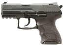 HK 81001108 P30SK V3 Sub-Compact Frame 9mm Luger 10+1 3.27" Black Steel BBL, Black Cerakote Serr Steel Slide, Black Polymer Frame w/Pic Rail, Ambidextrous,Pistol