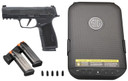 Sig Sauer 365XCA9MSVKIT10 P365 XMacro Kit 9mm Luger 10+1 3.70" Black Carbon Steel BBL, Black Nitron Stainless Optic Ready/Serr Slide, Black Stainless Frame w/Pic Rail, Black Polymer Grip, 3 Magazine,Pistol