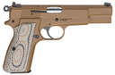 Springfield HP920 SA-35 9mm Luger 15+1 4.70" Stainless BBL, Coyote Brown Cerakote Steel Serr Slide, Coyote Brown Cerakote Steel Frame w/Beavertail, G10 Grip,Pistol