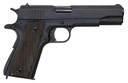 Standard Mfg 1911 Government Full Size Frame 45 ACP 7+1 5" Black Steel BBL, Black Parkerized Steel Serr Slide, Black Parkerized Steel Frame w/Beavertail, Textured Grip,Pistol