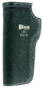 Galco STO212B Stow-N-Go IWB Black Leather Belt Clip Fits 1911 5 in Barrel Right Hand, Holster