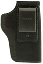 Galco STO266B Stow-N-Go IWB Black Leather Belt Clip Fits 1911 4-4.25 in Barrel Right Hand, Holster