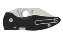 Spyderco C264CFP MicroJimbo 2.45" Folding Wharncliffe Plain Satin CPM S90V Blade, Black Textured Carbon Fiber Handle,Knives