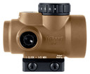 Trijicon 2200326 MRO SD Coyote Tan 1x25mm 2 MOA Red Dot Reticle Low Mount,Red Dot Sights