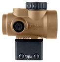 Trijicon 2200349 MRO SD Coyote Tan 1x25mm 2 MOA Green Dot Reticle Lower 1/3 Co-Witness Mount,Red Dot Sights
