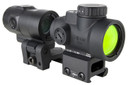 Trijicon 2200368 MRO SD Patrol Black 1x 25mm 2 MOA Red Dot Reticle Full Co-Witness Mount,Red Dot Sights
