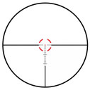 Bushnell R5-1624S26 R5 Black 1-6x 24mm 30mm Tube Illuminated DD2-QA Reticle,Rifle Scope
