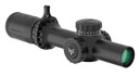 Swampfox Optics THK16241RB Tomahawk II Black 1-6x24mm 30mm Tube BDC Red Reticle,Rifle Scope
