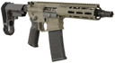 Cobalt Kinetics CKPROLITE30075CKG Pro Lite 300 Blackout 30+1 7.50" Black Melonite BBL, CK Green Alum Rcvr w/Pic Rail, Black Polymer SB Tactical SBA3 Brace, Black Polymer Grip,Tactical Pistols