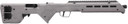 Desert Tech TRKRF2218GRY TREK-22 Gray Compact 22 LR 10+1 18" Free Floating Steel BBL, Pic Rail Rcvr, M-LOK Handguards, Fixed Polymer Stock, Suppressor Ready,Rimfire Rifles