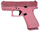 Glock PX4350204NFRMOSBG G43X MOS Slim Sub-Compact Frame 9mm Luger 10+1 3.41" Black GMB BBL, Bubblegum Glitter Cerakote Steel Optic Ready/Serr Slide, Bubblegum Cerakote Polymer Frame & Grip, Ambidextrous,Pistol