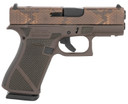 Glock PX4350204FRMOSNTXVB G43X MOS Slim Sub-Compact Frame 9mm Luger 10+1 3.41" Black GMB BBL, Texas Snake Cerakote Steel Optic Ready/Serr Slide, Vortex Bronze Cerakote Polymer Frame w/Pic Rail, Ambidextrous,Pistol