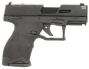 Taurus 1-TX22131-5X13 TX22 Compact Frame 22 LR 13+1 3.60" Black Threaded BBL, Black Serr Slide, Black Polymer Frame w/Pic Rail, 5 Mags,Rimfire Pistols