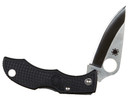 Spyderco Ladybug 3 1.94 in Folding Clip Point Plain VG-10 Stainless Steel Blade FRN Black Handle, Knife