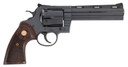 Colt Mfg ANACONDABP6WTS Anaconda Large 44 Mag 6 Shot 6" Blued Vent Rib BBL, Cylinder, Drilled & Tapped Steel Frame, Hogue Finger Grooved Grip, Exposed Hammer,Revolver