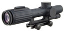 Trijicon 1600002 VCOG Black Hardcoat Anodized 1-6x 24mm LED Illuminated Red Horseshoe Dot w/Crosshair 223 55gr Reticle, Rifle Scope