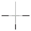 Trijicon 200104 AccuPoint Black Hardcoat Anodized 2.5-12.5x42mm 30mm Tube Illuminated MOA-Dot Crosshair w/Green Dot Reticle, Rifle Scope