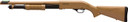 Winchester 512326395 SXP Defender 12 Gauge 3 in 5+1 (2.75 in) 18 in Steel Barrel w/Chrome-Plated Chamber & Bore, TruGlo Fiber Optic Sight, Alloy Receiver, FDE, Synthetic Stock w/Inflex Recoil Pad, Shotgun