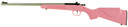 Crickett KSA2221 Youth 22 LR 1rd 16.12 in Stainless Steel Barrel, Fixed Front/Adjustable Rear Peep Sights, Pink Synthetic Stock w/11.5 in LOP, Rebounding Firing Pin Safety, Rifle