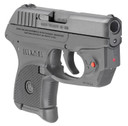 Ruger 3752 LCP w/Laser 380 ACP 6+1 2.75 in Black Steel Barrel, Black Oxide Serrated Steel Slide, Black Polymer Frame, Black Polymer Grip, Viridian E-Series Red Laser, Pistol