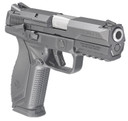 Ruger 8638 American Duty Frame 9mm Luger 10+1 4.20 in Stainless Steel Barrel, Black Nitride Serrated Stainless Steel Slide, Black Polymer Frame w/Picatinny Rail, Textured Wraparound Grip, Right Hand, Pistol